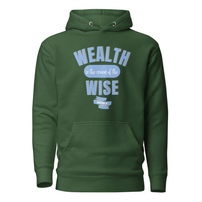 Wisdom's Wealthy Crown - Unisex Hoodie