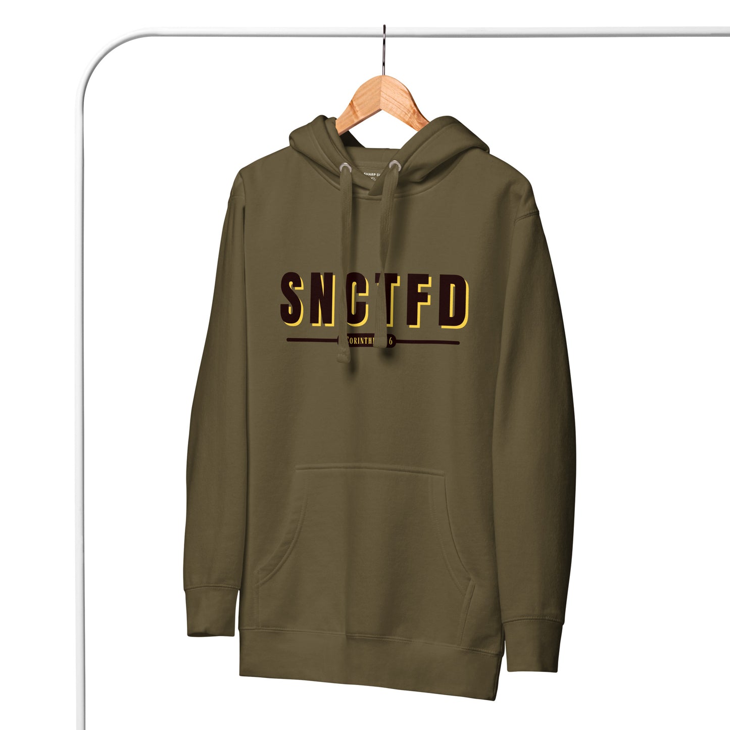 SNCTFD - White Unisex Hoodie