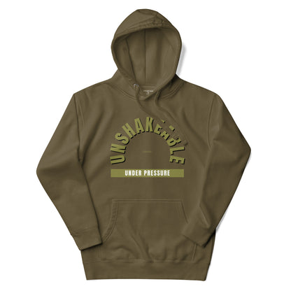 Unshakeable - White Unisex Hoodie