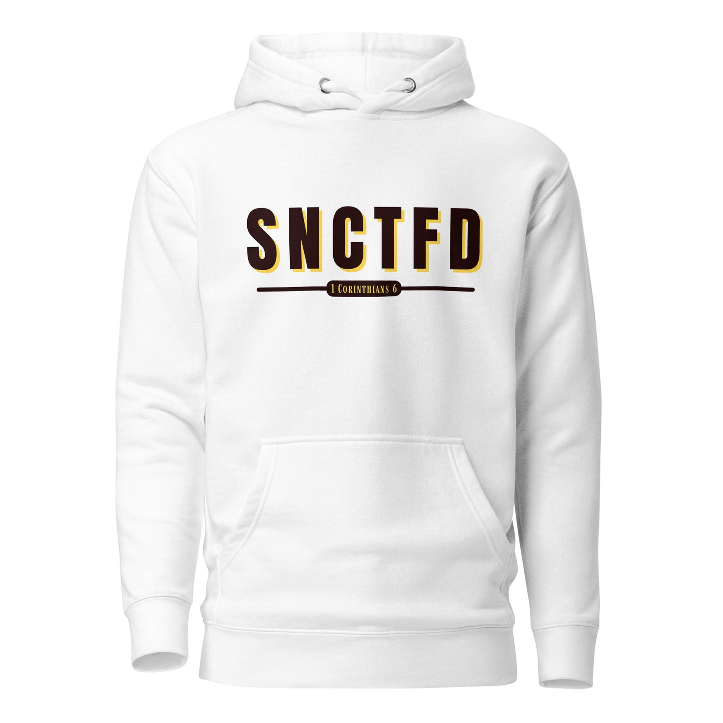 SNCTFD - White Unisex Hoodie