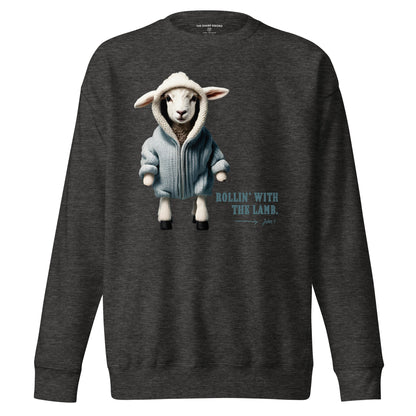 Rollin' With The Lamb - Unisex Crewneck Sweatshirt