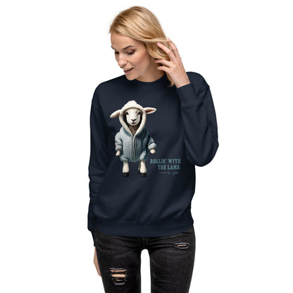 Rollin' With The Lamb - Unisex Crewneck Sweatshirt