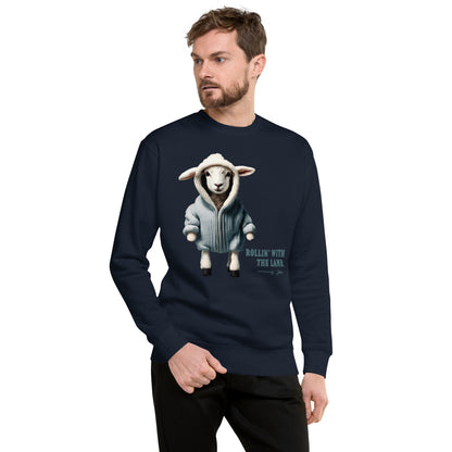 Rollin' With The Lamb - Unisex Crewneck Sweatshirt