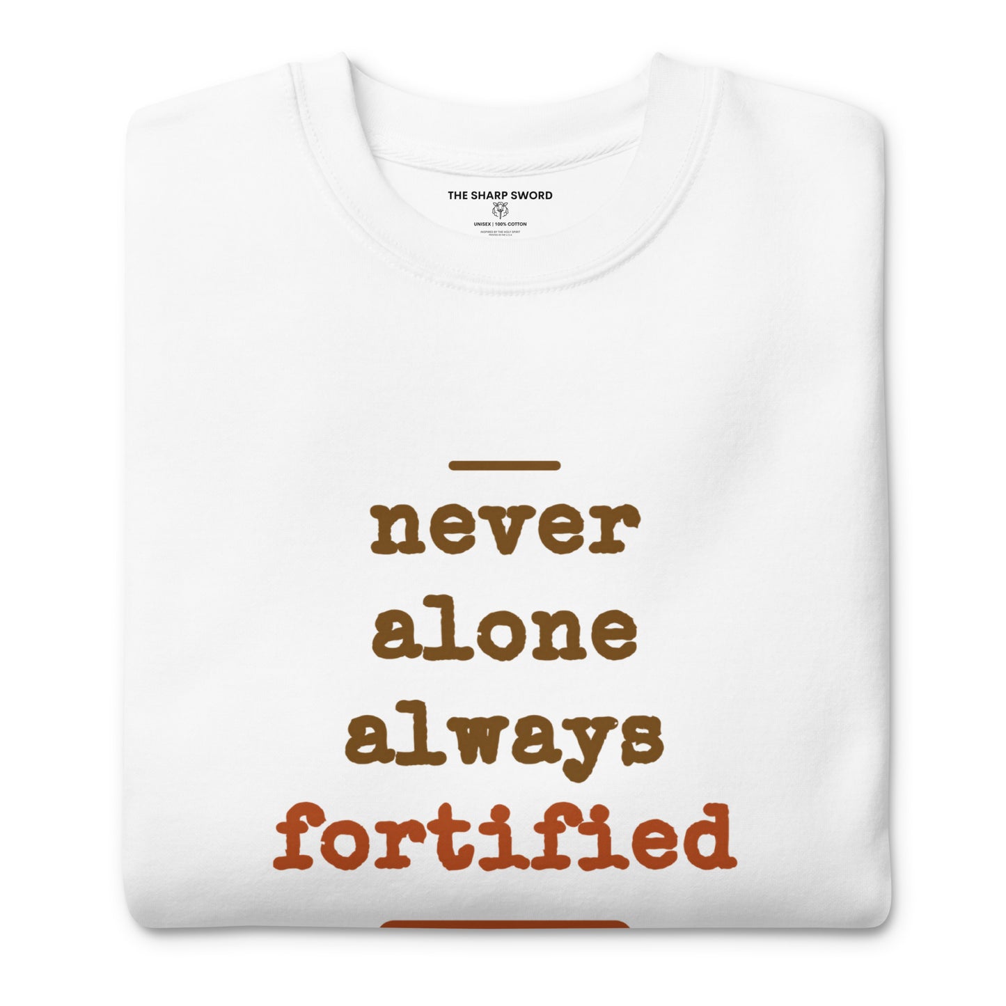 Always Fortified - Unisex Crewneck Sweatshirt