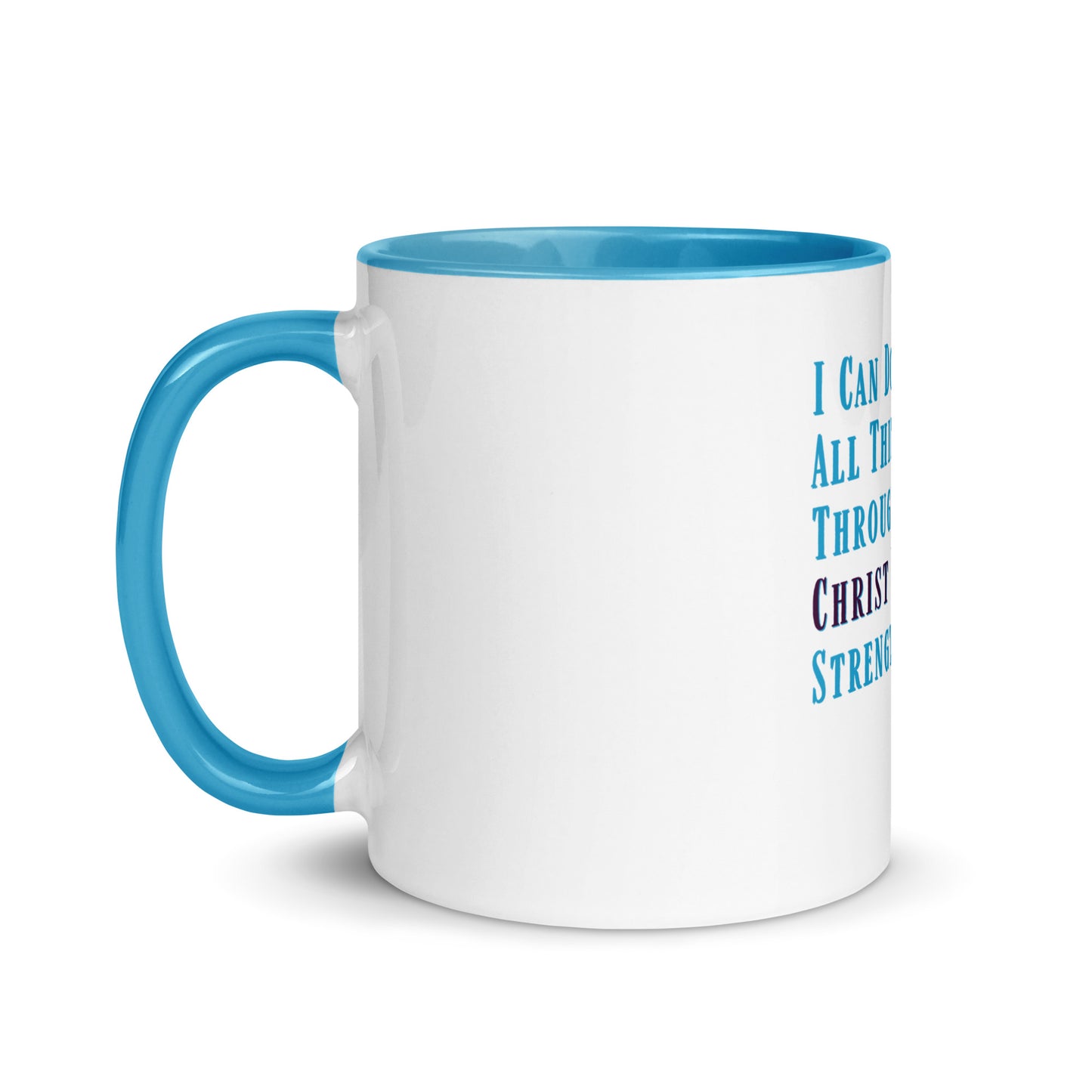 Strength Through Christ - Colored Soulful Mug