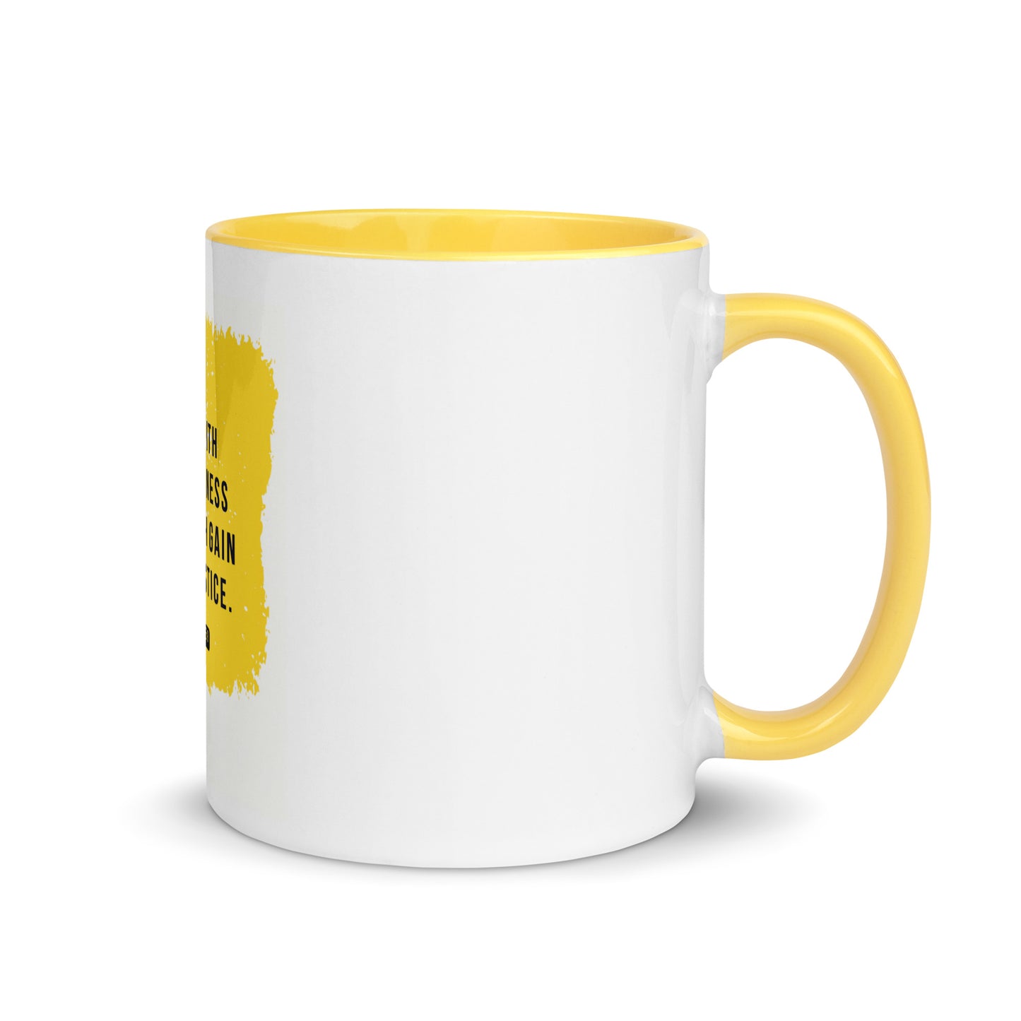 Righteousness Over Riches - Colored Soulful Mug