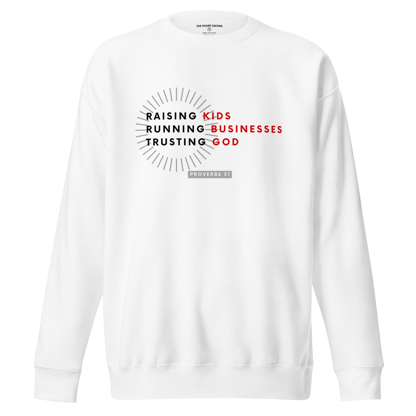 Business & Family - Unisex Crewneck Sweatshirt