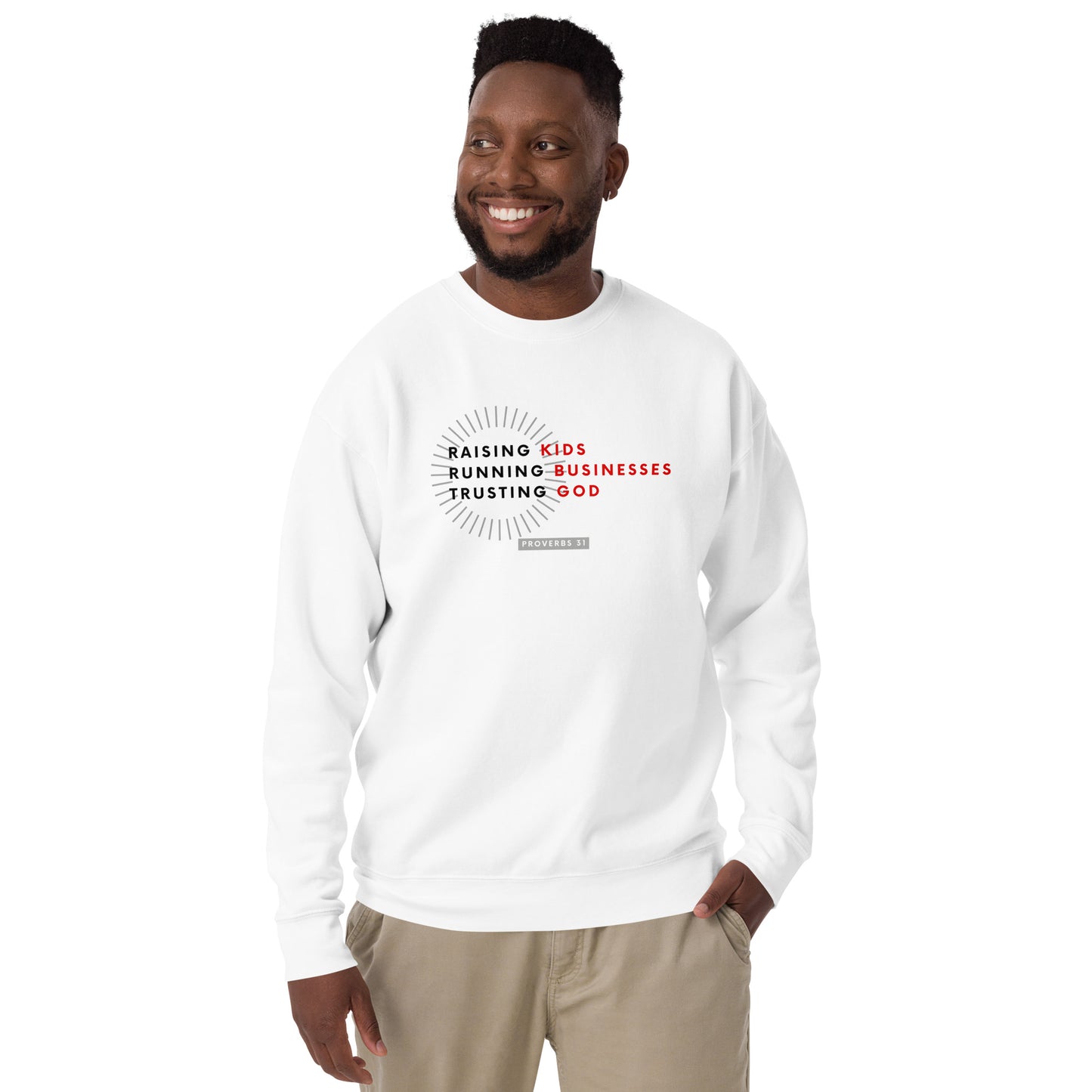 Business & Family - Unisex Crewneck Sweatshirt